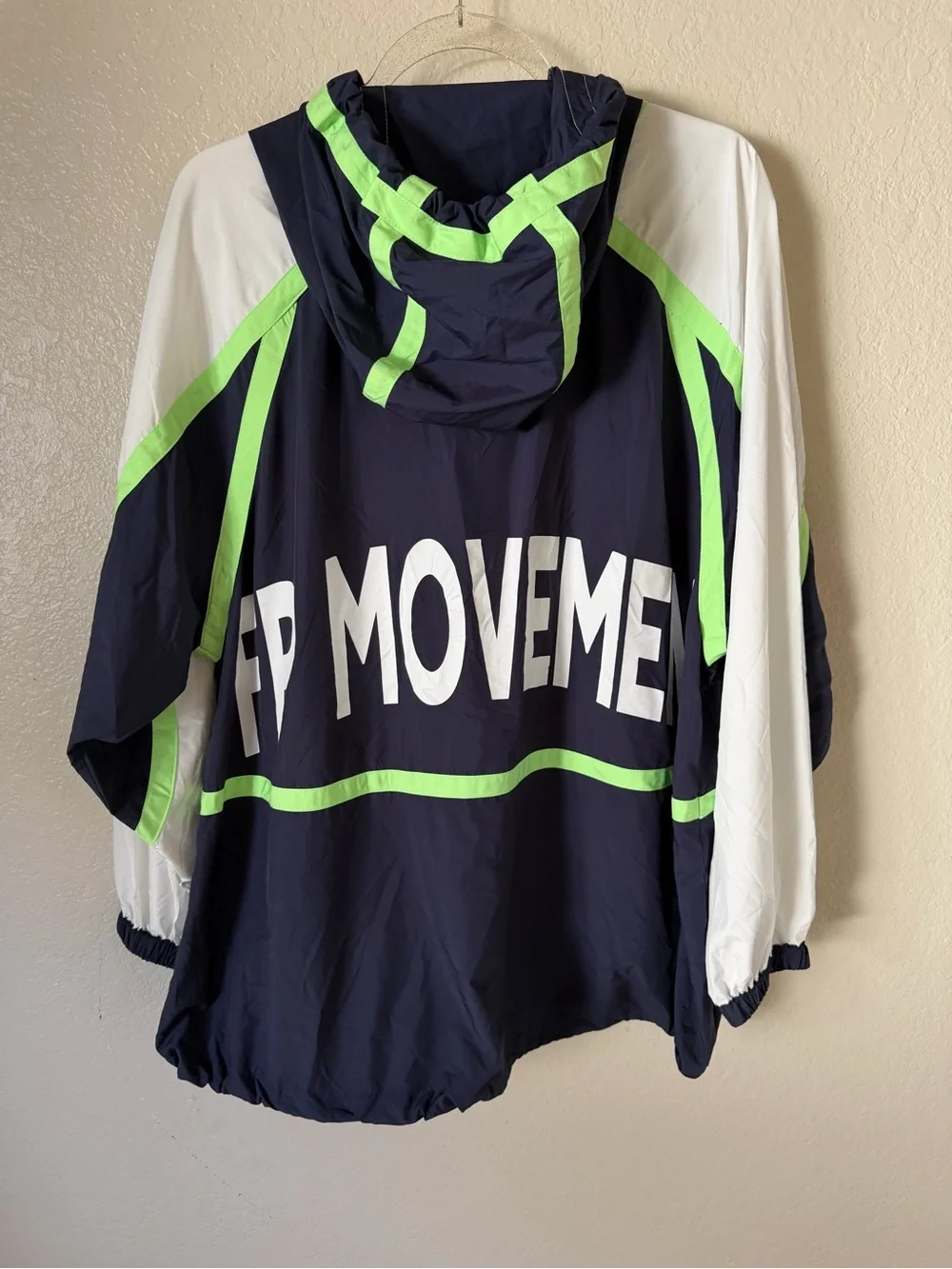 Free people FP movement like the wind logo jacket